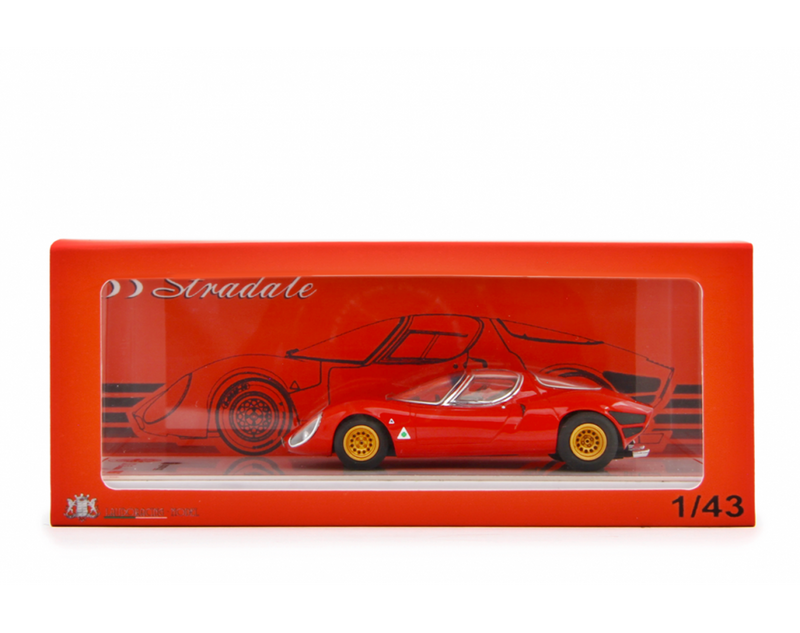 Alfa Romeo 33 Coupè Stradale 1967 Museum Version Rosso 1:43 - 91372