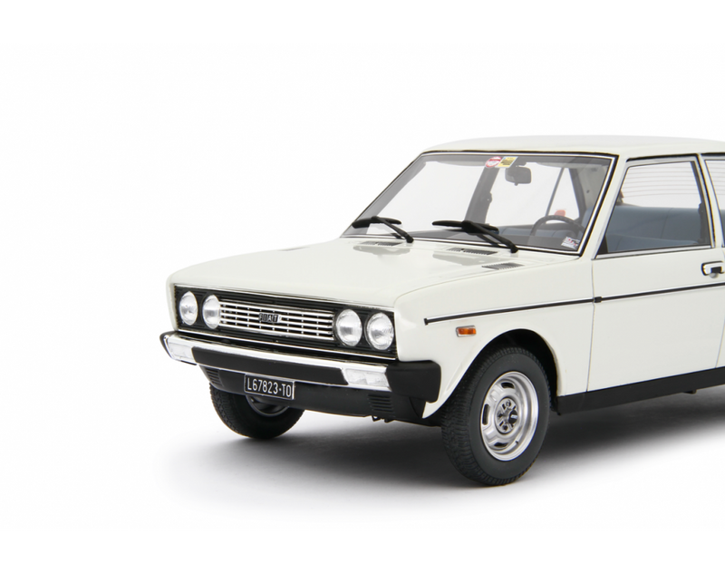 Fiat 131 1600 Mirafiori Special 1974 Bianco 1:18 - 91378