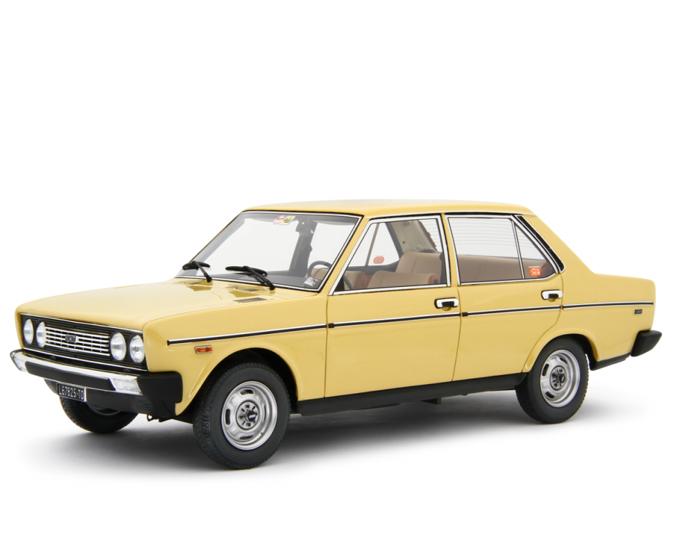 Fiat 131 1600 Mirafiori Special 1974 Giallo-Beige 1:18 - 91401
