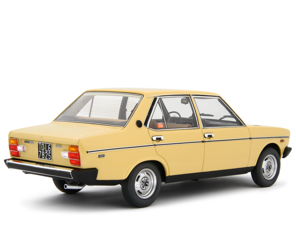 Fiat 131 1600 Mirafiori Special 1974 Giallo-Beige 1:18 - 91402