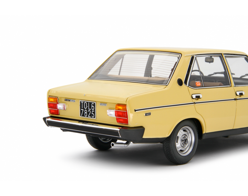 Fiat 131 1600 Mirafiori Special 1974 Giallo-Beige 1:18 - 91406