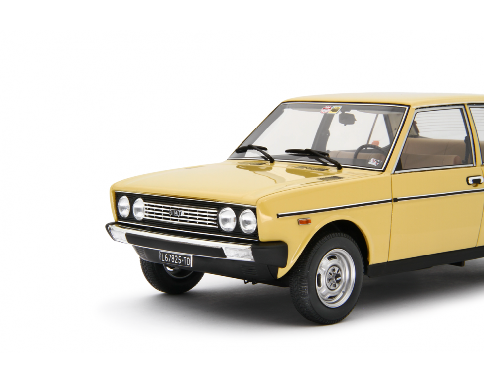 Fiat 131 1600 Mirafiori Special 1974 Giallo-Beige 1:18 - 91407
