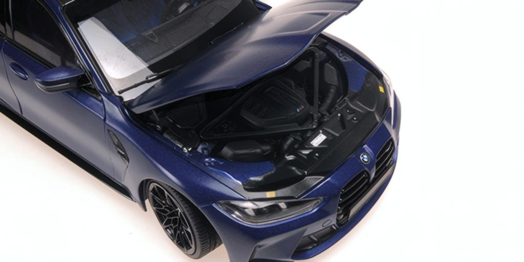BMW M3 2024 Matt Blue Metallic 1:18 - 91497