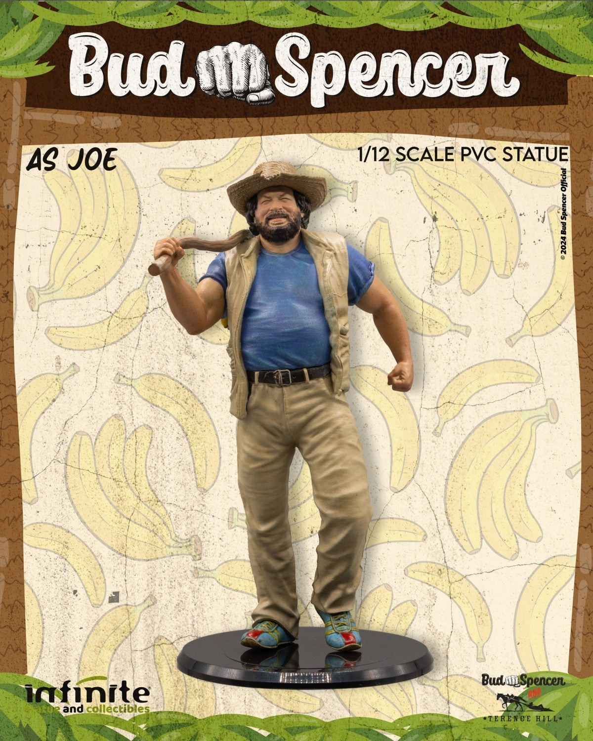 Bud Spencer in Banana Joe Statua in PVC Infinite Statue 1:12 - 91536