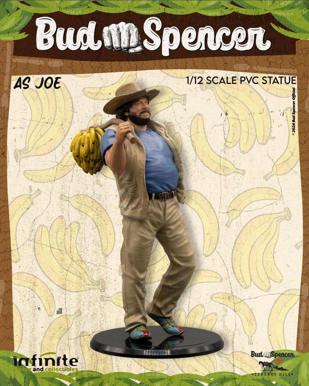 Bud Spencer in Banana Joe Statua in PVC Infinite Statue 1:12 - 91537