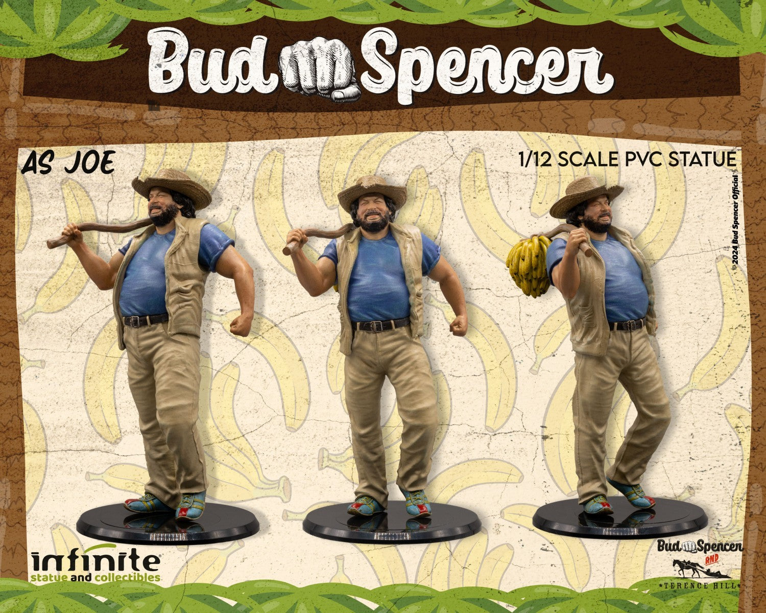 Bud Spencer in Banana Joe Statua in PVC Infinite Statue 1:12 - 91540
