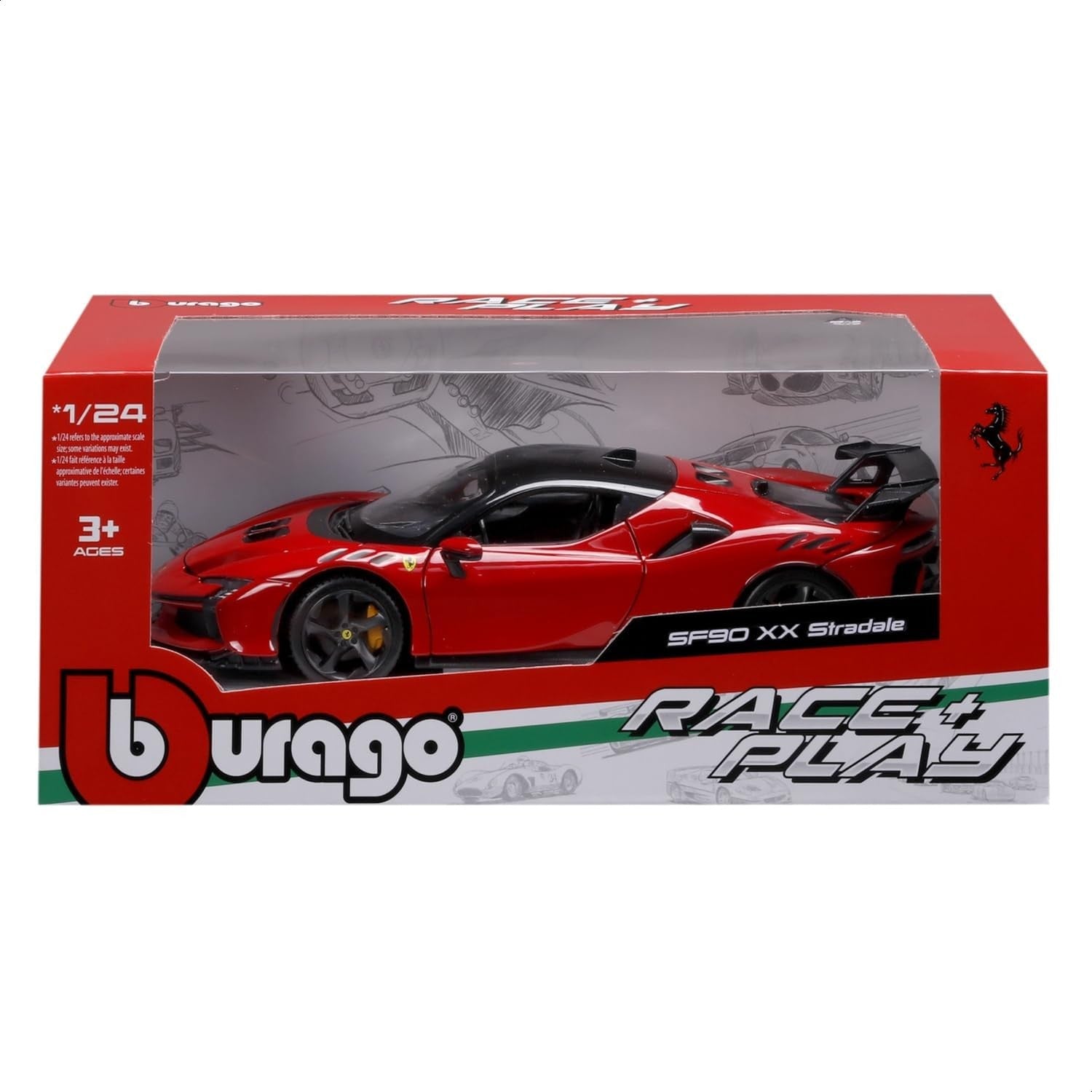 Ferrari SF90 XX Stradale 2024 Rosso 1:24 - 91549