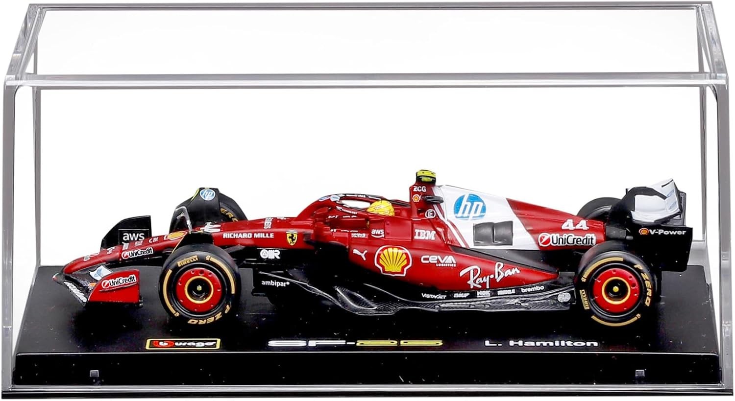 Ferrari SF-25 Scuderia Ferrari HP F1 2025 Lewis Hamilton 1:43 Signature - 91572