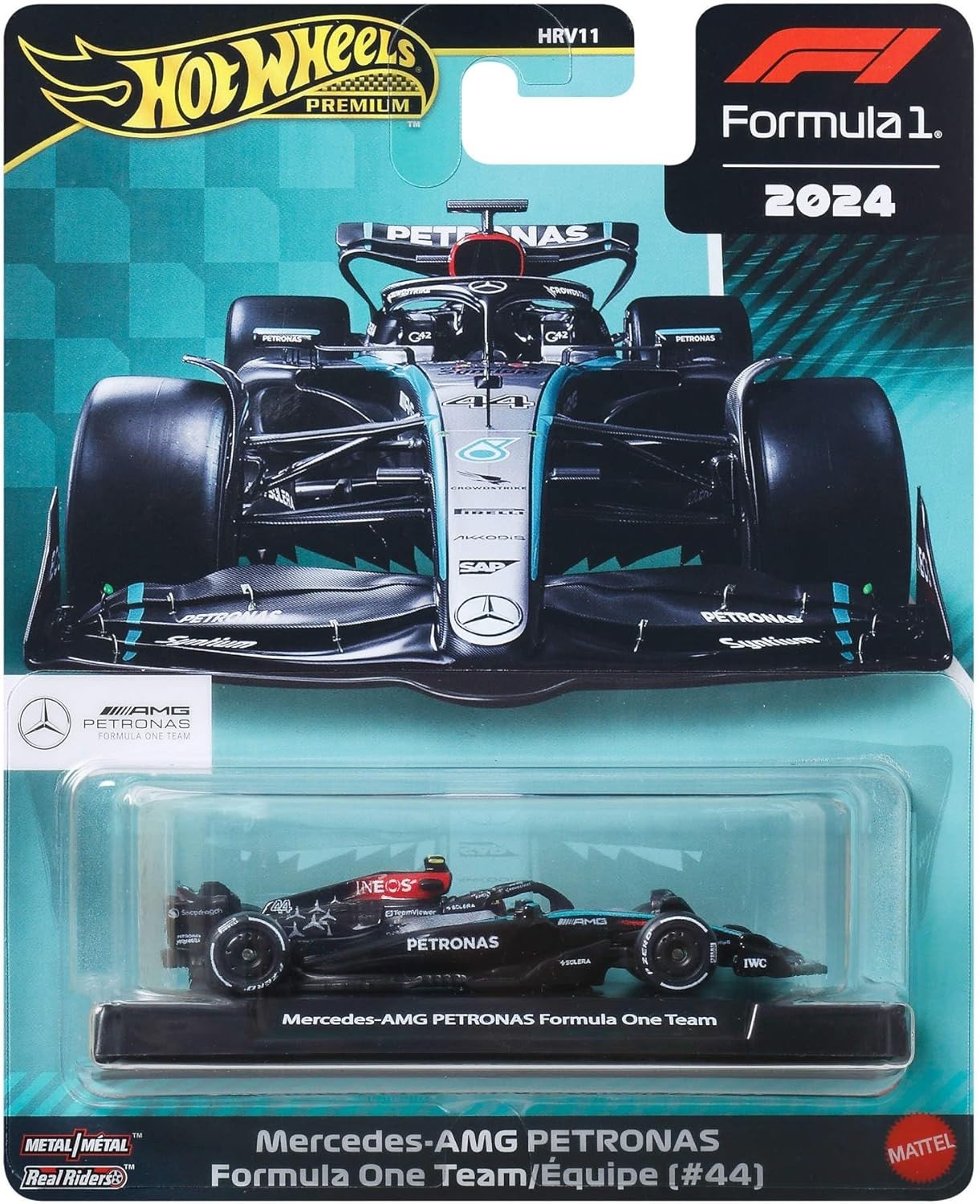 Mercedes AMG Petronas W15 F1 2024 Lewis Hamilton 1:64 - 91688