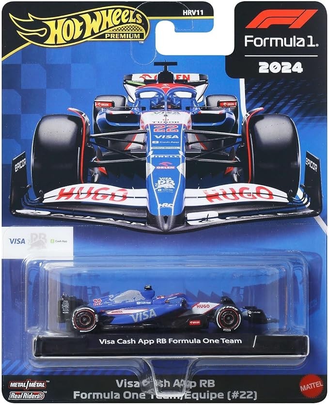 Visa Cash App RB V-Carb 01 F1 2024 Yuki Tsunoda 1:64 - 91705