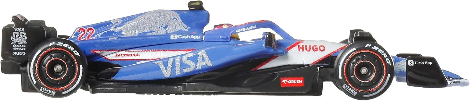 Visa Cash App RB V-Carb 01 F1 2024 Yuki Tsunoda 1:64 - 91708