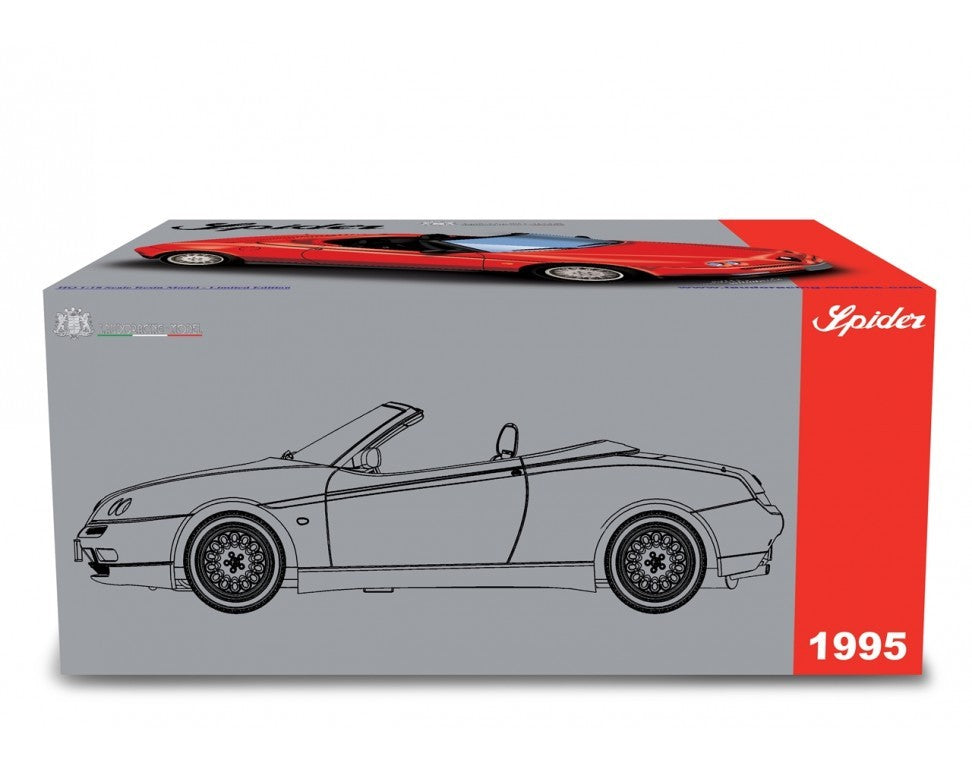 Alfa Romeo Spider 2.0 T.Spark 16V 1995 Rosso Alfa 1:18 - 91770