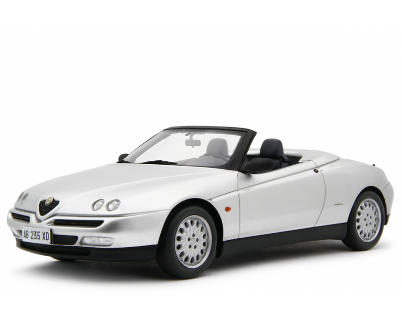Alfa Romeo Spider 2.0 T.Spark 16V 1995 Grigio Chiaro Metallizzato 1:18 - 91789