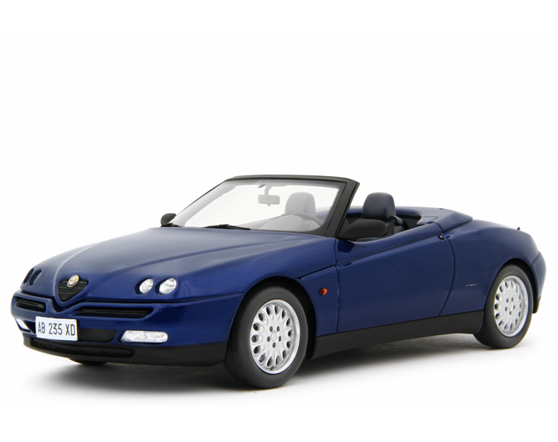 Alfa Romeo Spider 2.0 T.Spark 16V 1995 Blu Atollo 1:18 - 91807