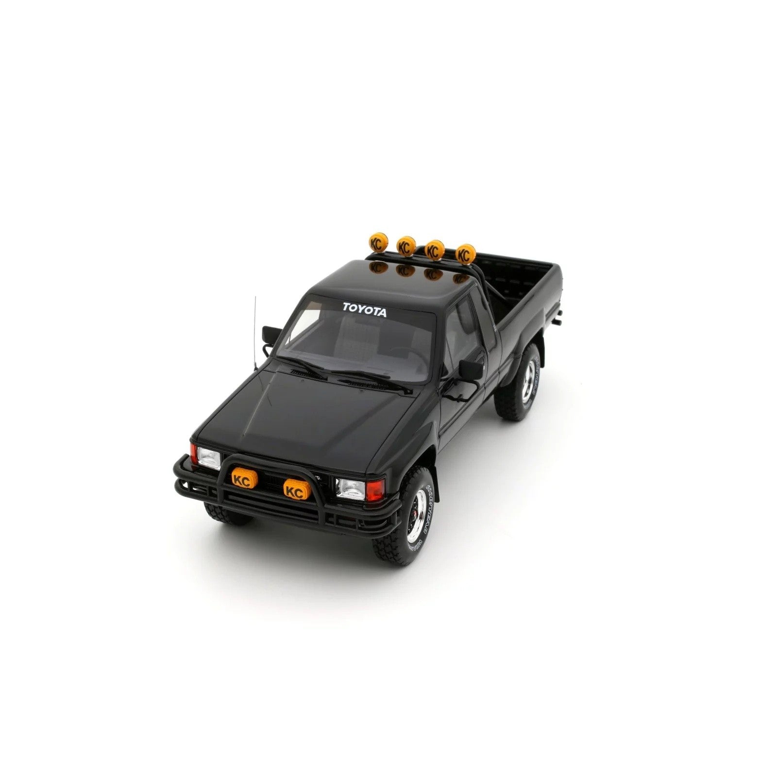 Toyota Hilux SR5 1985 Glossy Black 202 Pick up 1:18 - 91849