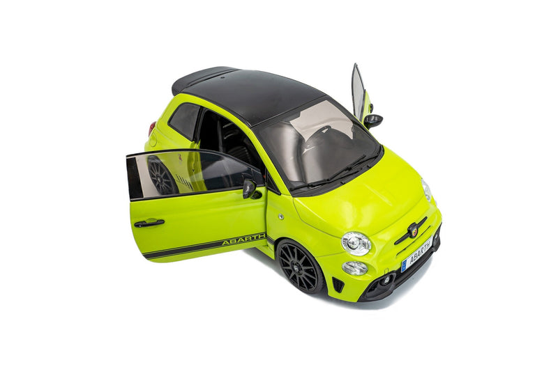 Fiat F595 Abarth 2023 Verde Adrenalina 1:18 - 91884