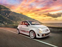 Fiat 500 Abarth 2008 White Kit 1:24 - 91901