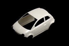 Fiat 500 Abarth 2008 White Kit 1:24 - 91904