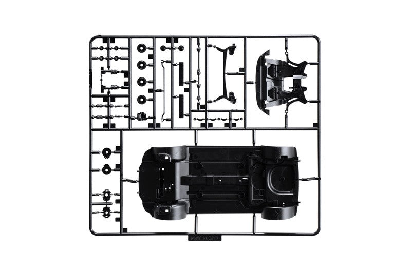 Fiat 500 Abarth 2008 White Kit 1:24 - 91905