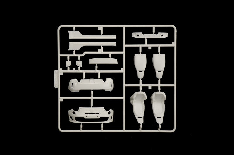 Fiat 500 Abarth 2008 White Kit 1:24 - 91908