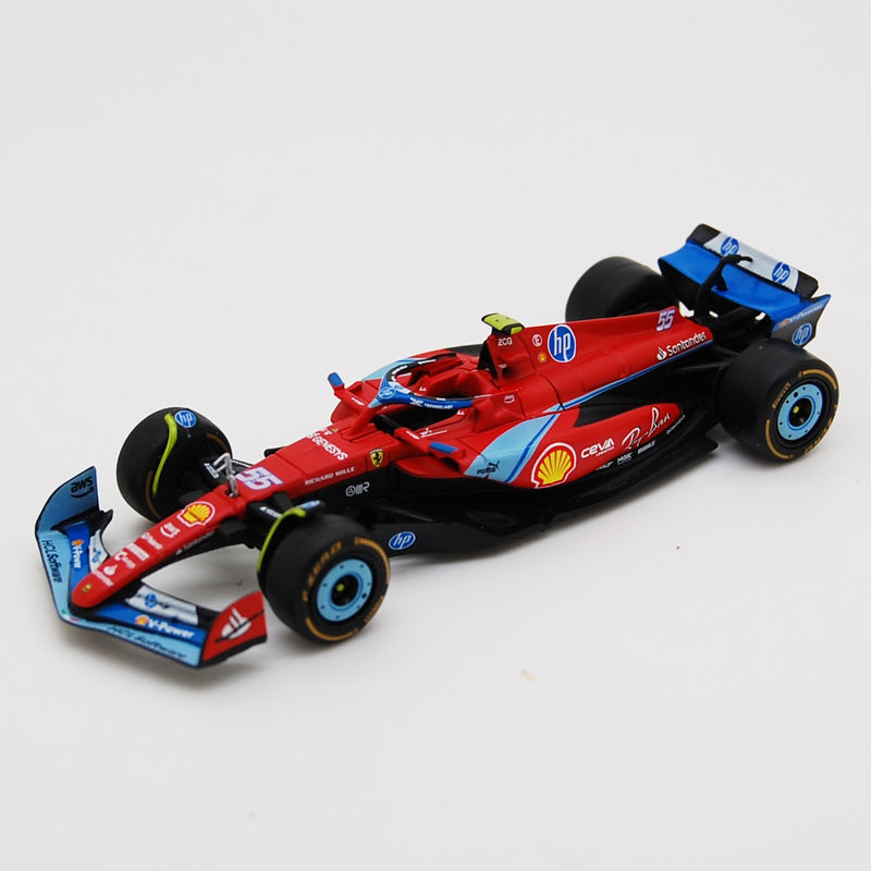 Ferrari SF-24 5th Miami Gp F1 2024 Carlos Sainz 1:43 no Driver - 91920