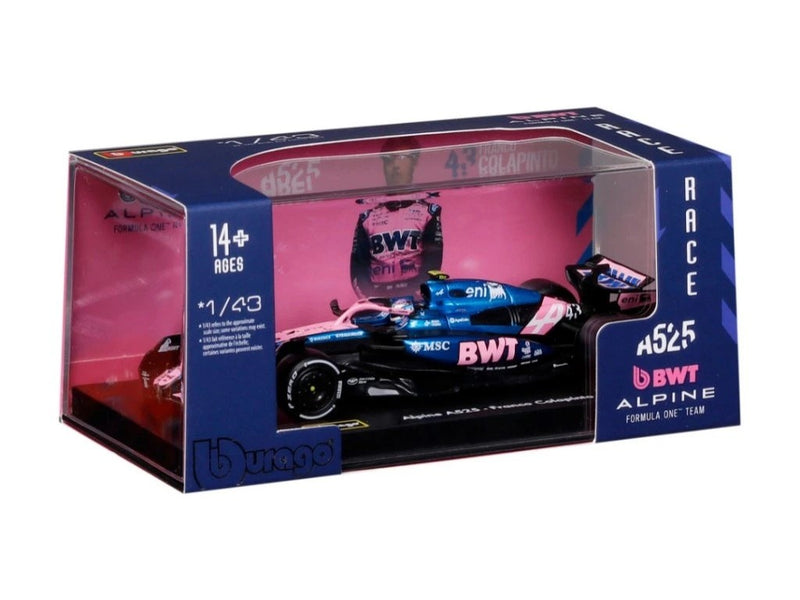 Alpine A525 BWT Alpine F1 Team 2025 with Franco Colapinto 1:43 - 91950