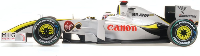 Brawn GP BGP001 Singapore GP 2009 World Champion Jenson Button 1:18 - 91959