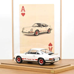 Porsche 911 Carrera RS 2.7 1973 Grand-Prix-White - Red 1:12 - 92187