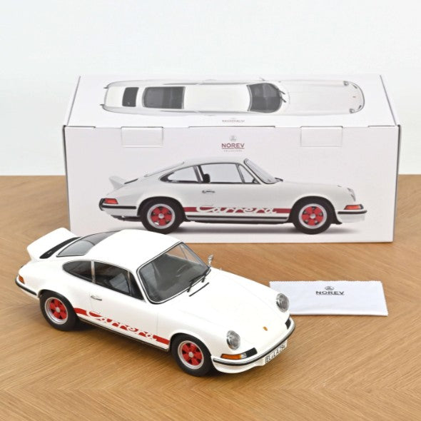 Porsche 911 Carrera RS 2.7 1973 Grand-Prix-White - Red 1:12 - 92191