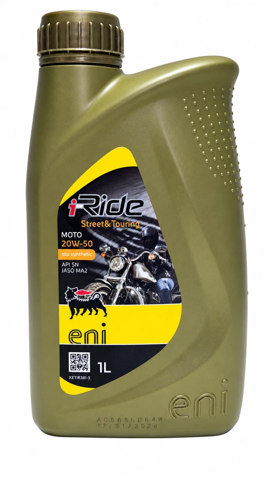 Eni i-Ride moto 20W-50 lattina 1litro-1