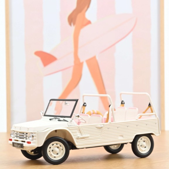 Citroën Méhari 2023 White and Pink 1:18 - 92203