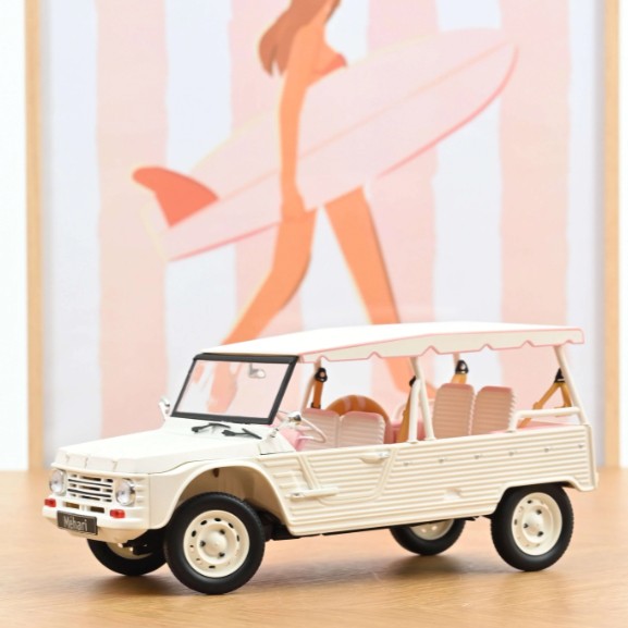 Citroën Méhari 2023 White and Pink 1:18 - 92204