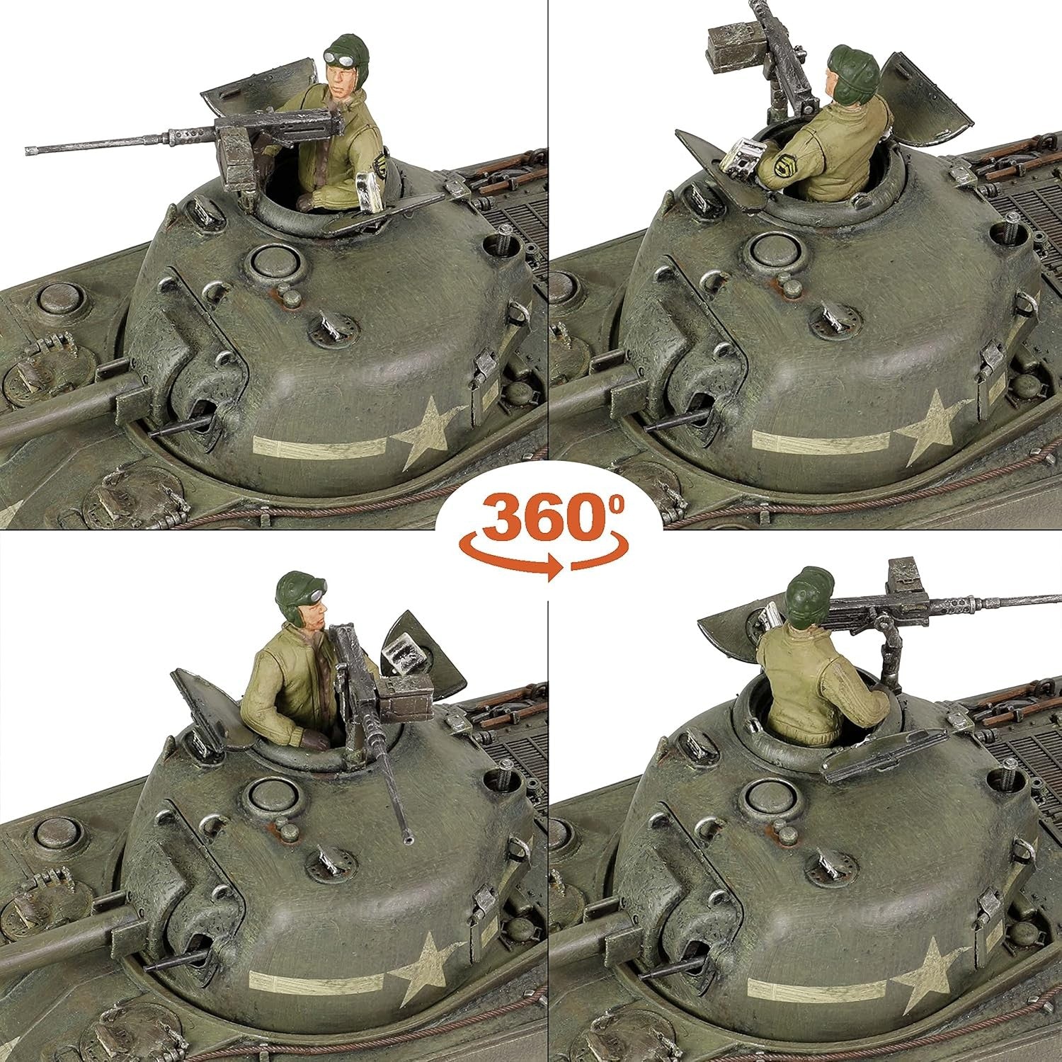 Sherman M4A3 (75) carro medio Stati Uniti Force Of Valor 1:32 - 92380