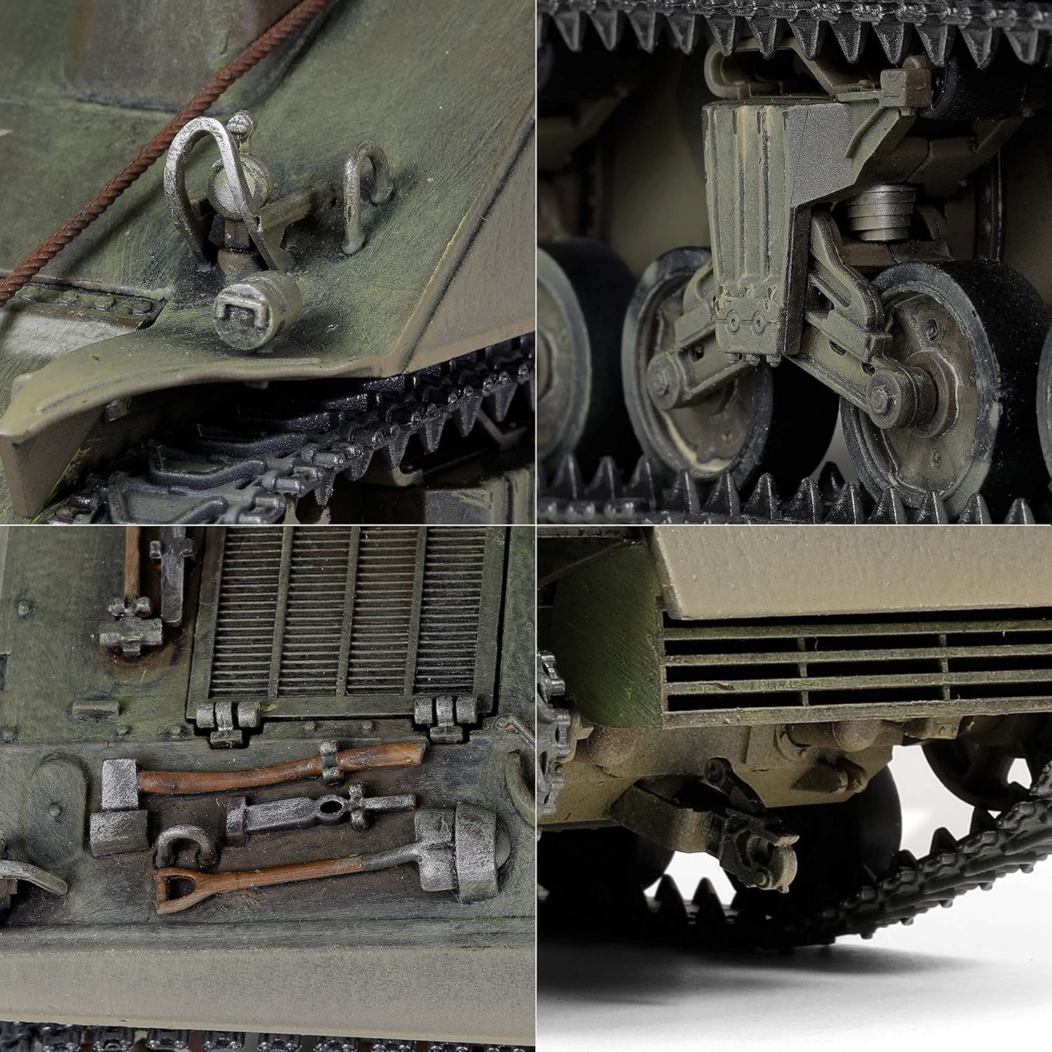 Sherman M4A3 (75) carro medio Stati Uniti Force Of Valor 1:32 - 92385