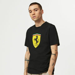 Scuderia Ferrari T-Shirt Puma Scudetto Black - 92432