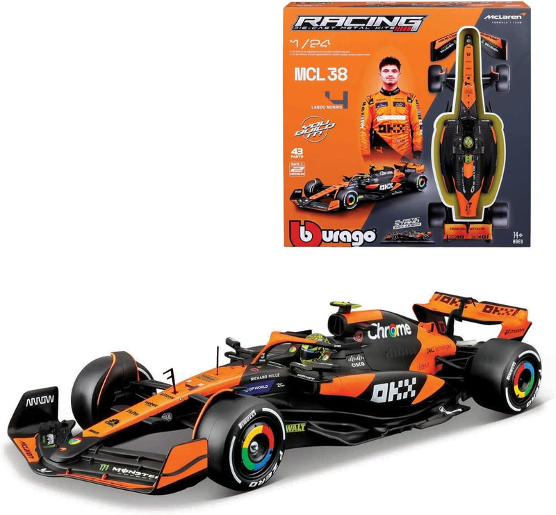 McLaren MCL38 F1 Miami GP 2024 Lando Norris Kit 1:24 - 92451