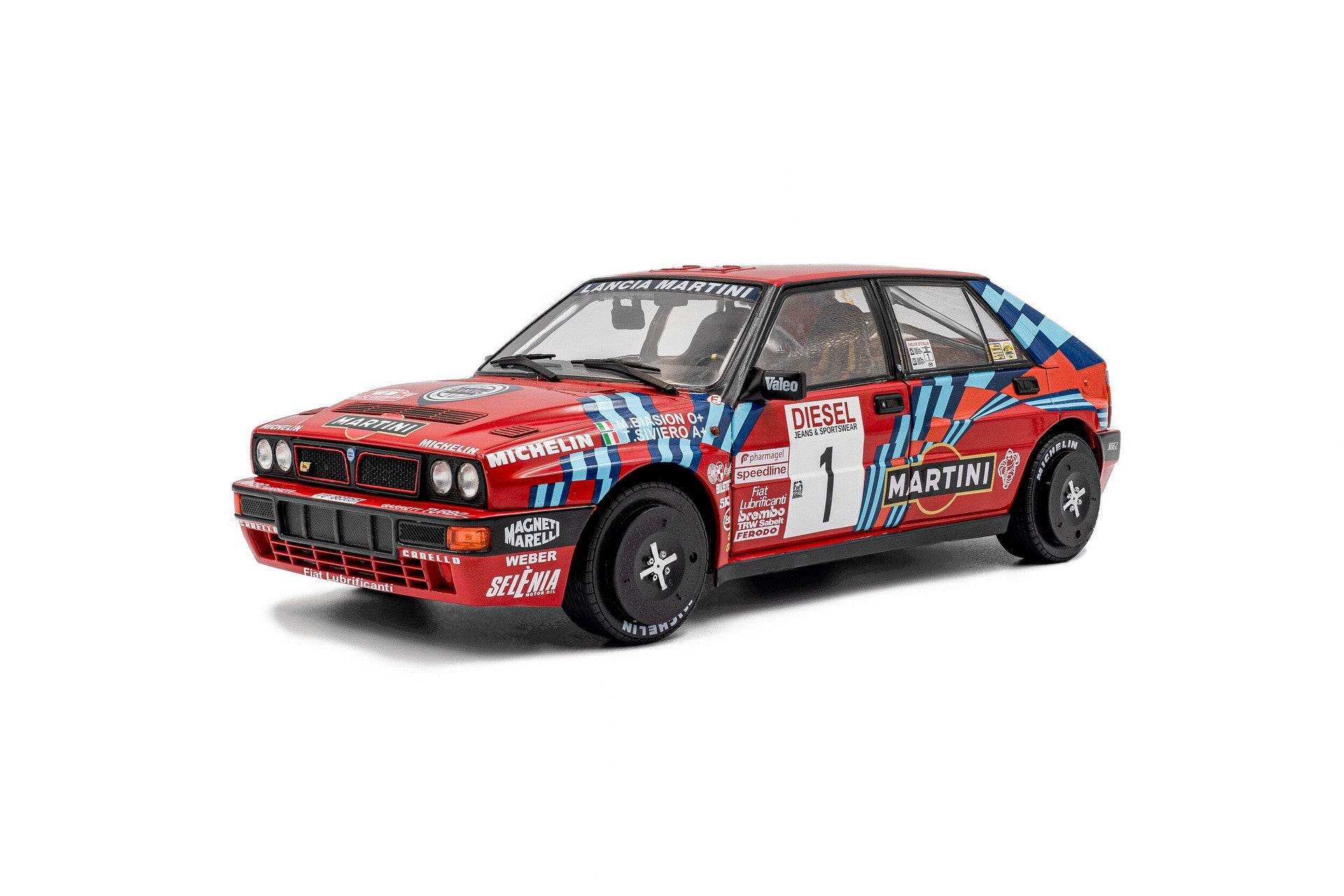 Lancia Delta HF Integrale Rally San Remo 1989 1 M.Biasion - T.Siviero 1:18 - 92456
