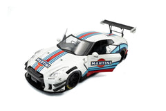 Nissan GT-R (R35) 2024 W/ Liberty Walk Body Kit 2.0 Martini Racing  1:18 - 92477