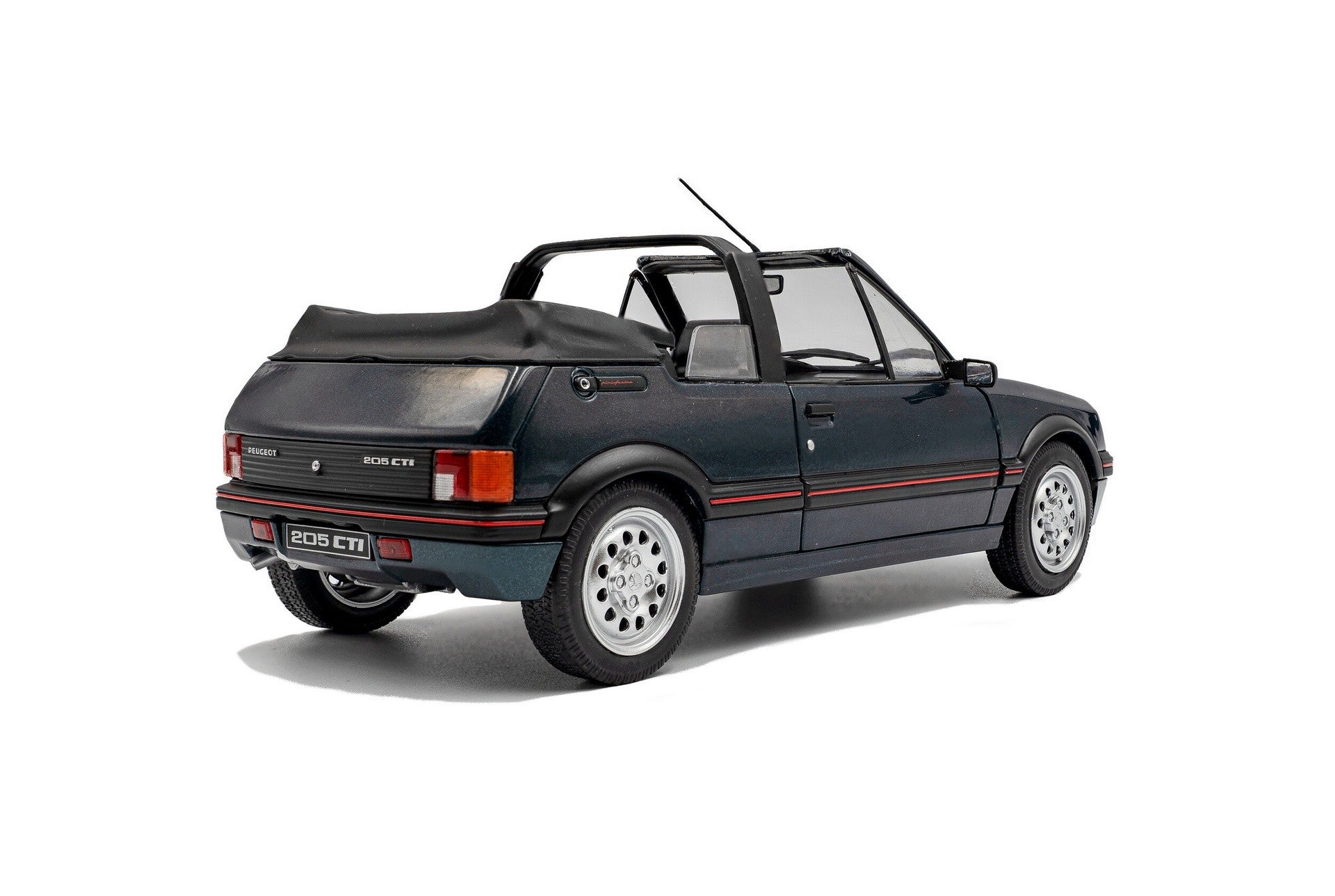 Peugeot 205 CTI 1986 Dark Green Metallic 1:18 - 92505