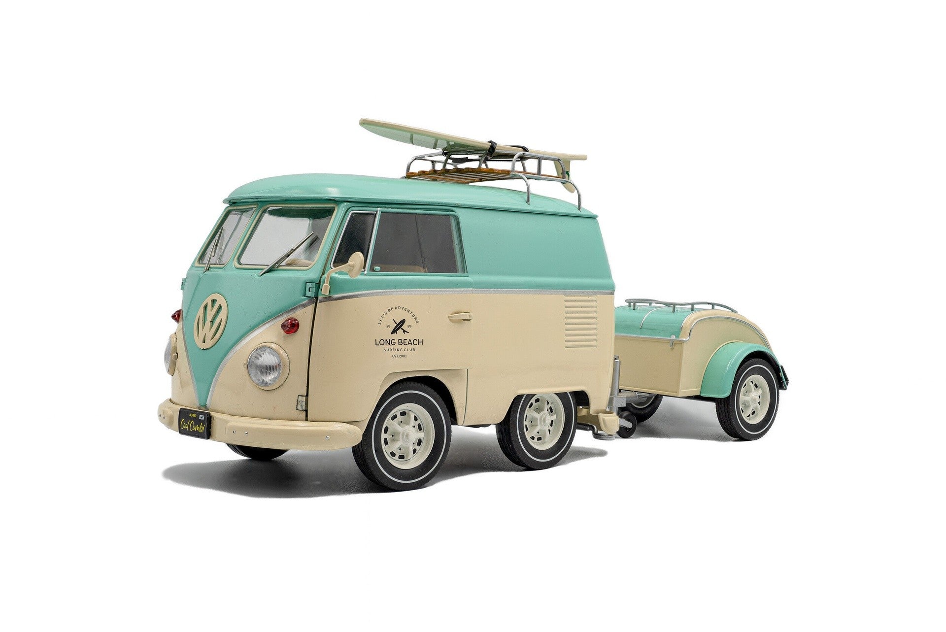 Volkswagen VW Cool Combi 2024 mint green - white 1:18 - 92509