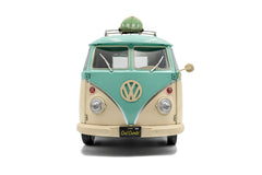 Volkswagen VW Cool Combi 2024 mint green - white 1:18 - 92514