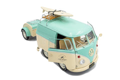 Volkswagen VW Cool Combi 2024 mint green - white 1:18 - 92515