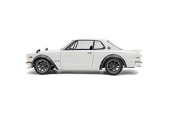 Nissan Skyline (C10) 1970 "Hakosuka" Solido Works White 1:18 - 92517