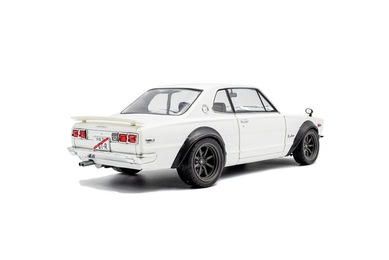 Nissan Skyline (C10) 1970 "Hakosuka" Solido Works White 1:18 - 92519