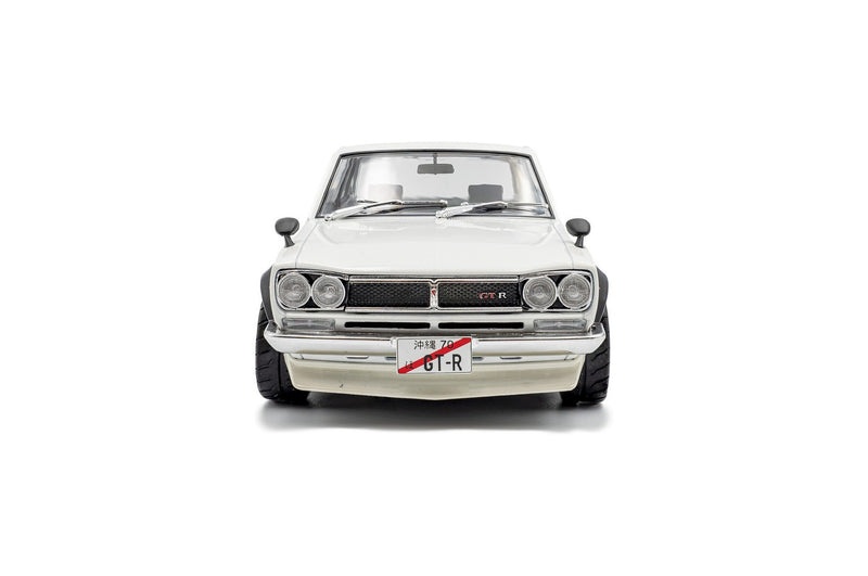 Nissan Skyline (C10) 1970 "Hakosuka" Solido Works White 1:18 - 92521