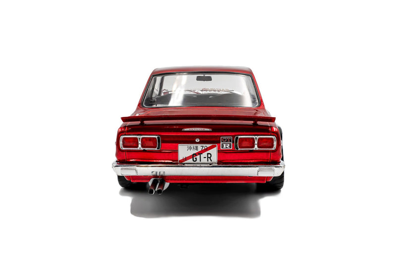 Nissan Skyline (C10) "Hakosuka" Solido Works Red Metallic 1:18 - 92535