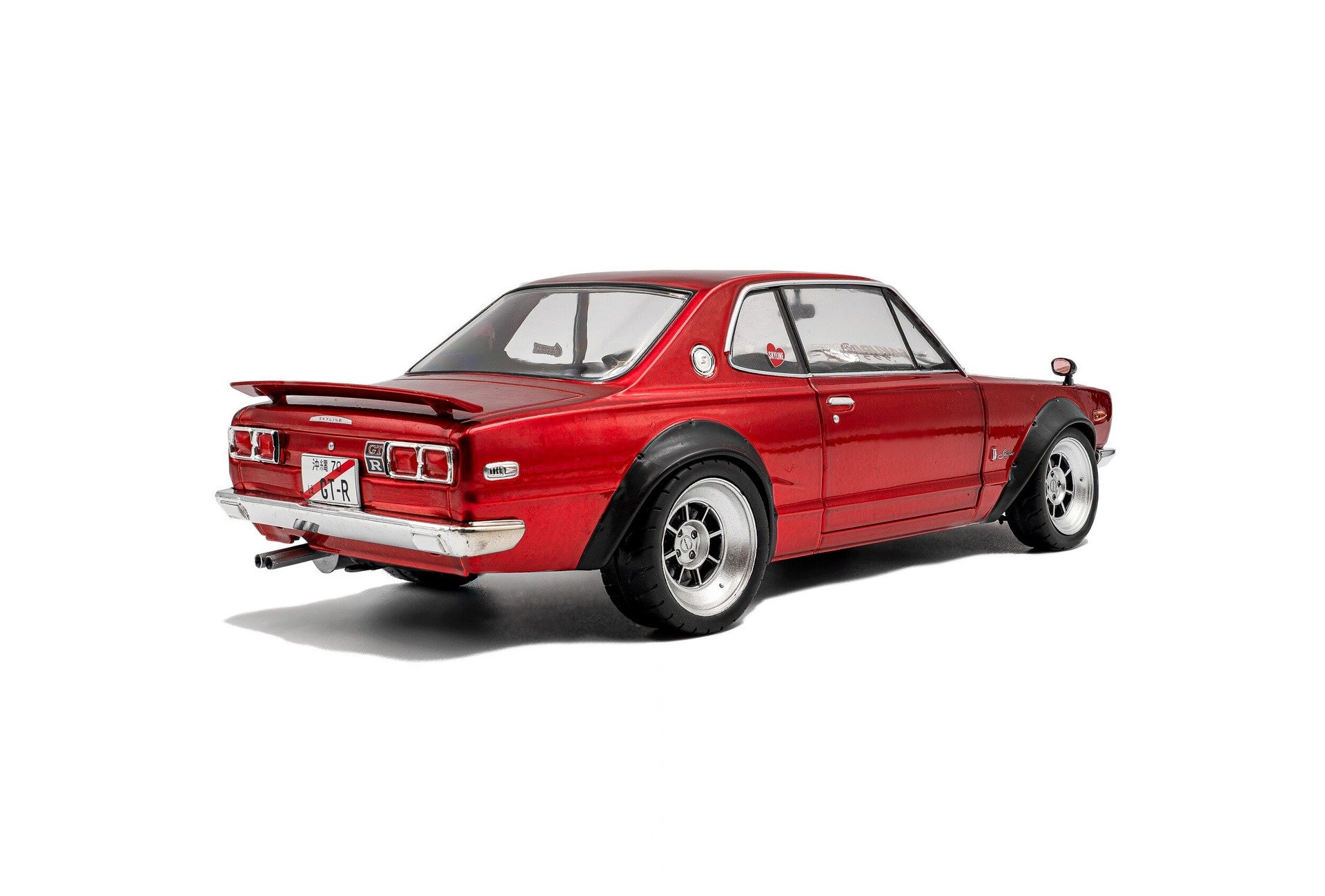 Nissan Skyline (C10) "Hakosuka" Solido Works Red Metallic 1:18 - 92536