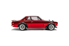Nissan Skyline (C10) "Hakosuka" Solido Works Red Metallic 1:18 - 92537