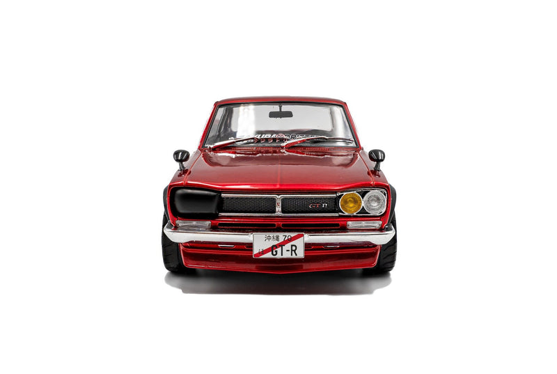 Nissan Skyline (C10) "Hakosuka" Solido Works Red Metallic 1:18 - 92538