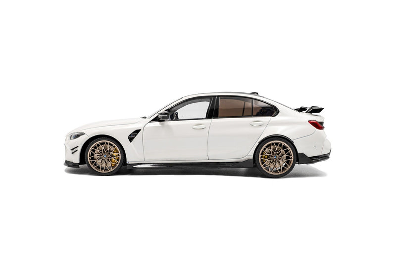 BMW M3 (G80) Performance Parts 2024 Alpine White 1:18 - 92541